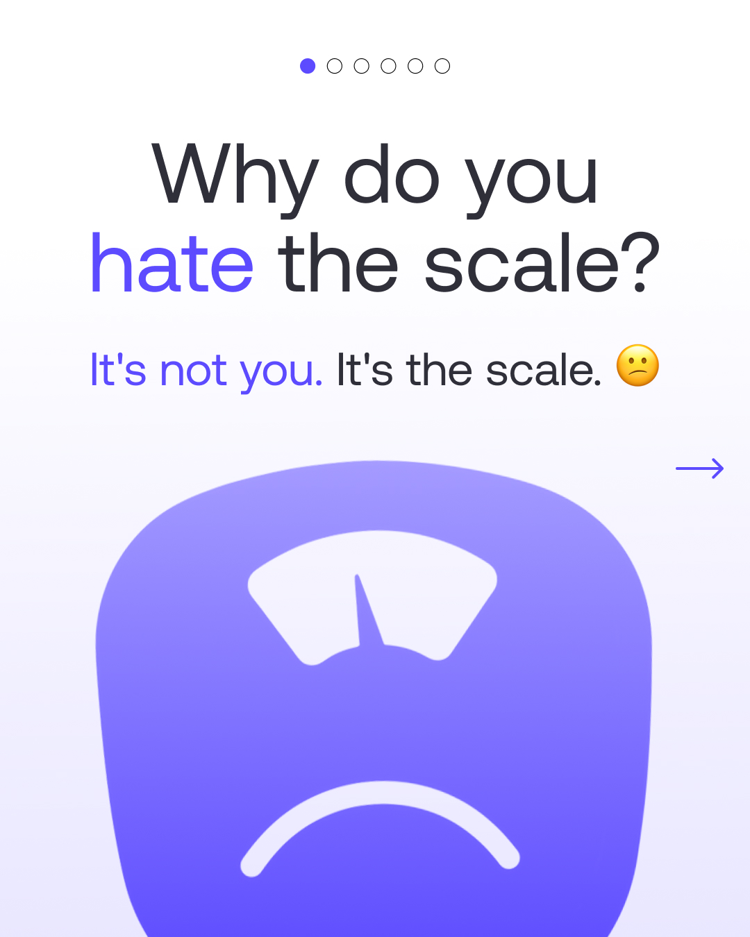 Withings Facebook ad: A regular scale can't tell fat from muscle.