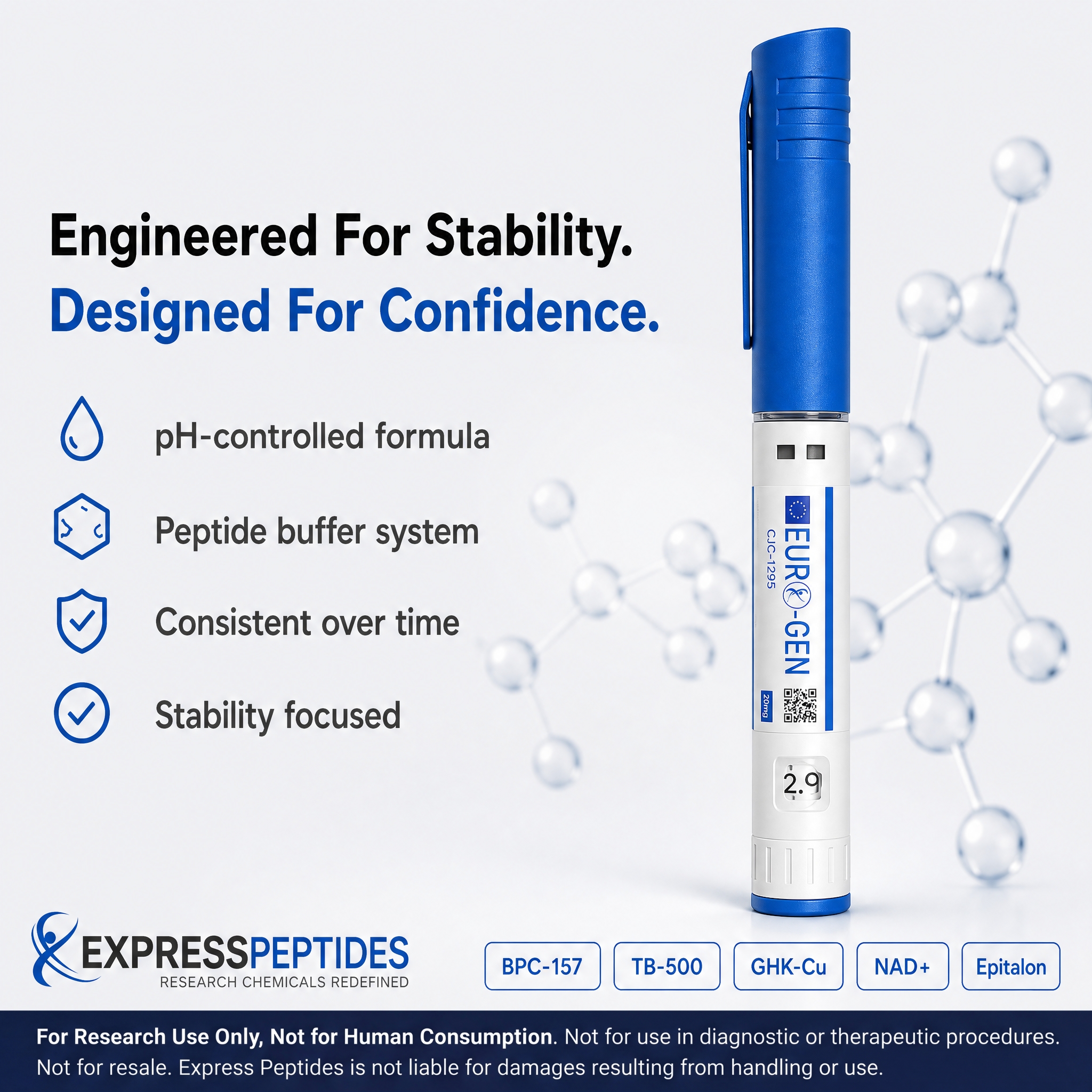 Express Peps Facebook ad: Express Peptides | UK Sourced, Lab Tested Peptides