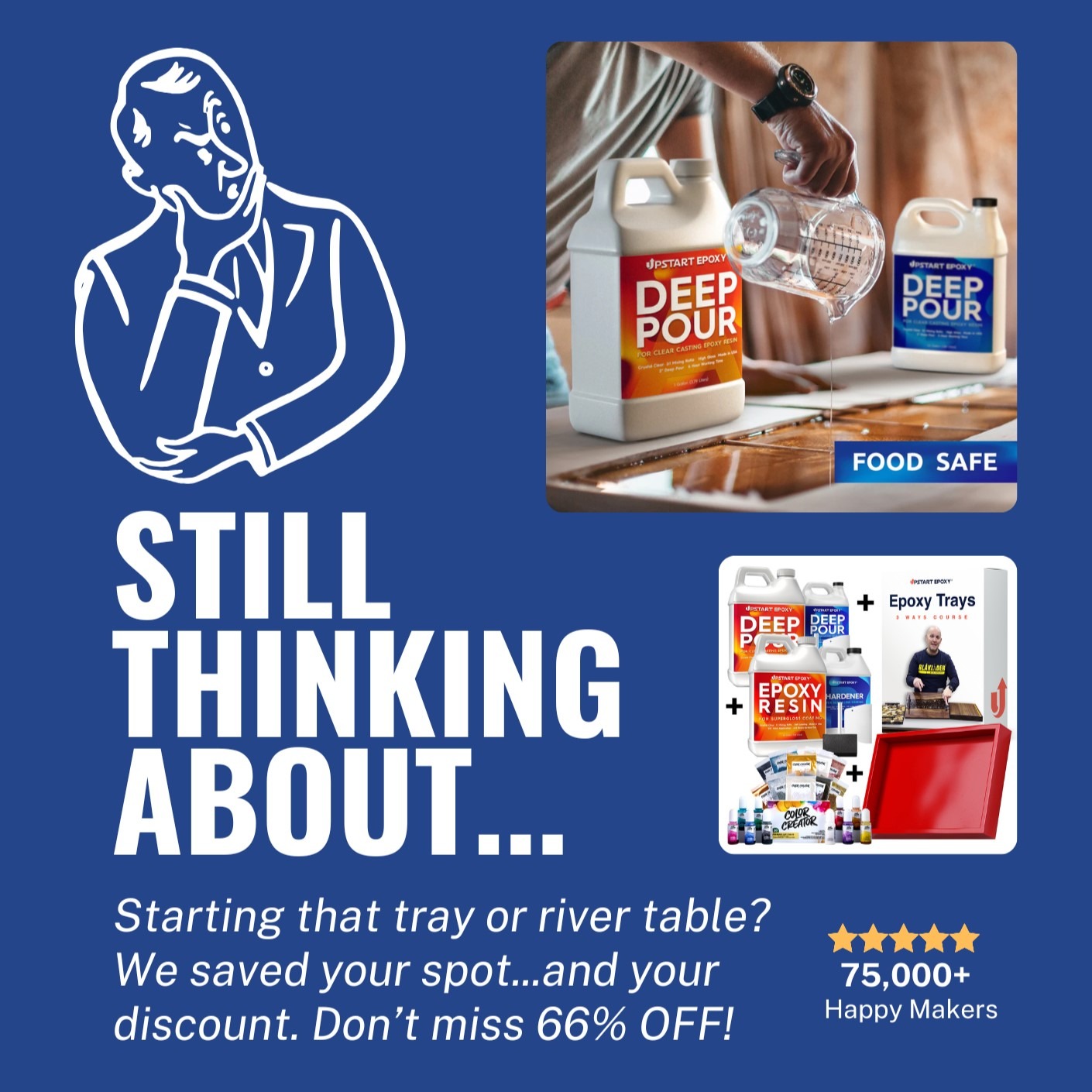 Upstart Epoxy Facebook ad