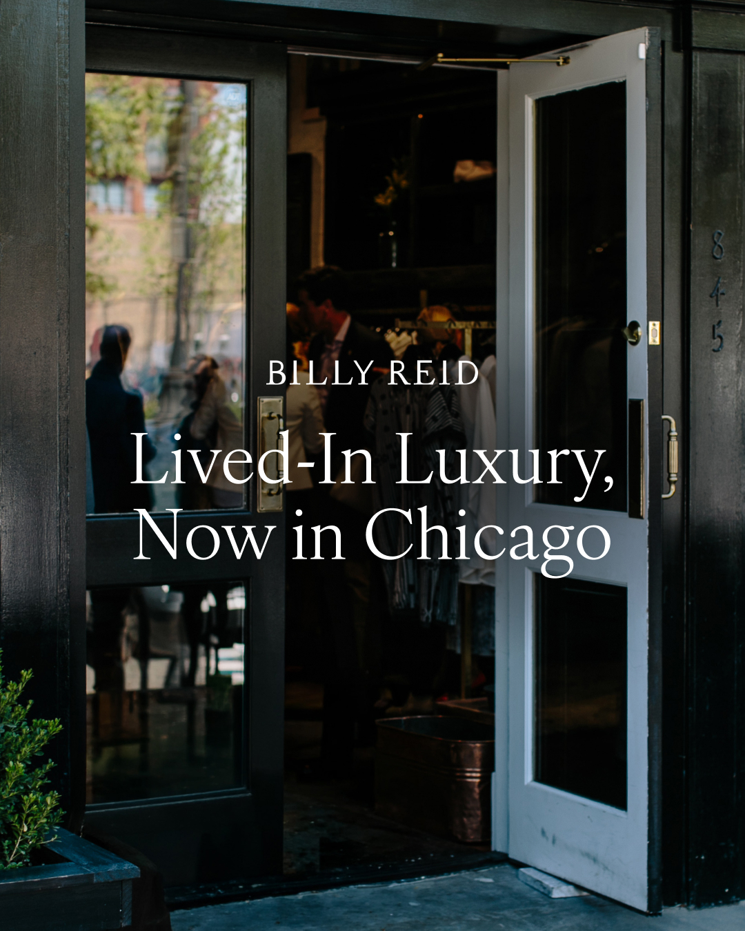 Billy Reid Facebook ad: Visit Our Shop