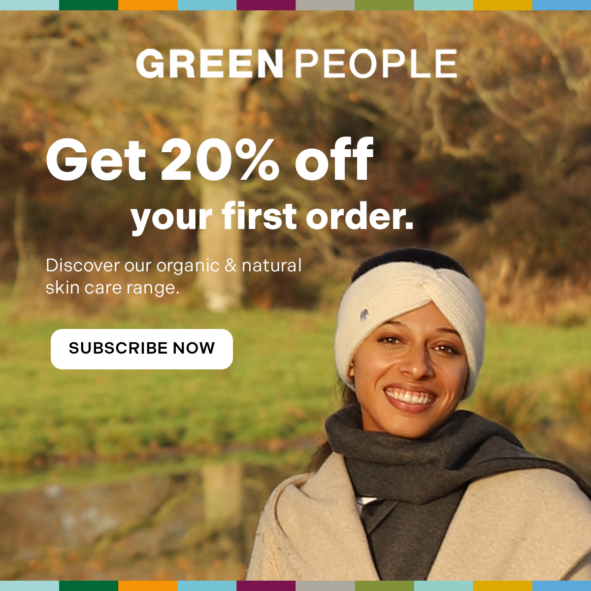 Green People Organic Facebook ad