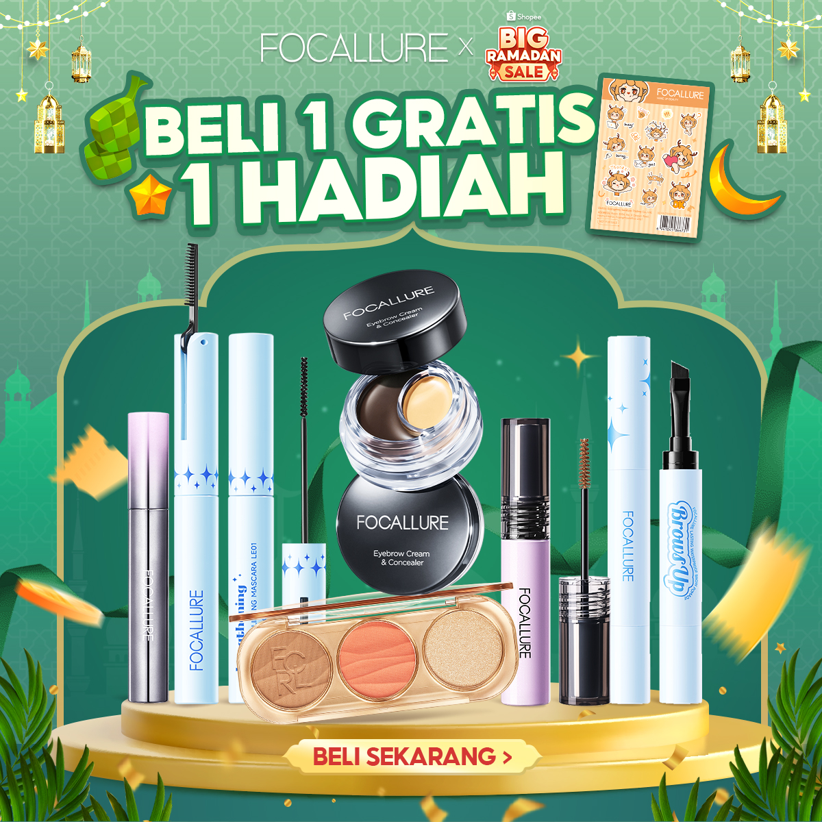Focallure Beauty Indonesia Facebook ad