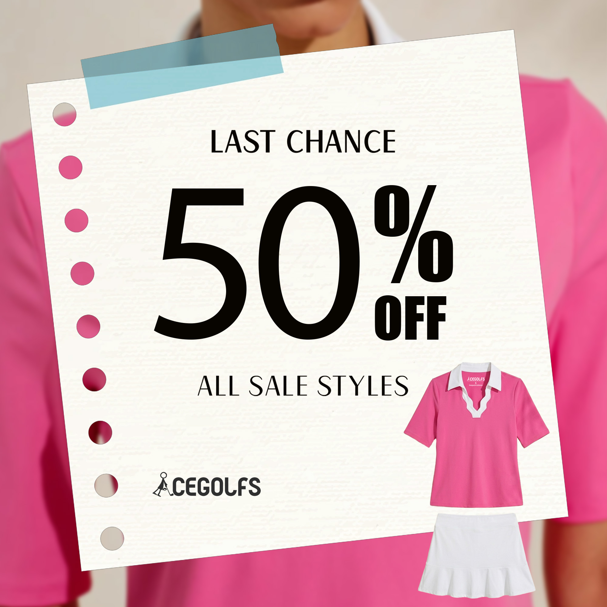 Acegolfs Fashion Facebook ad