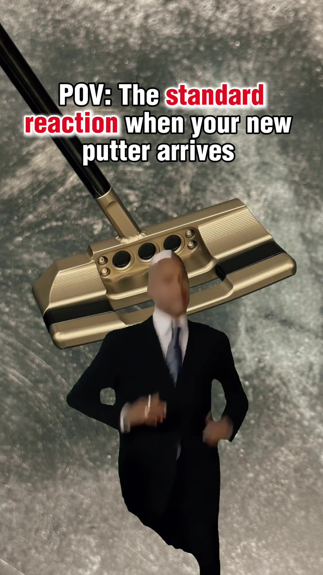 Embrace Putters Facebook ad: WANT 10% OFF YOUR CUSTOM PUTTER?