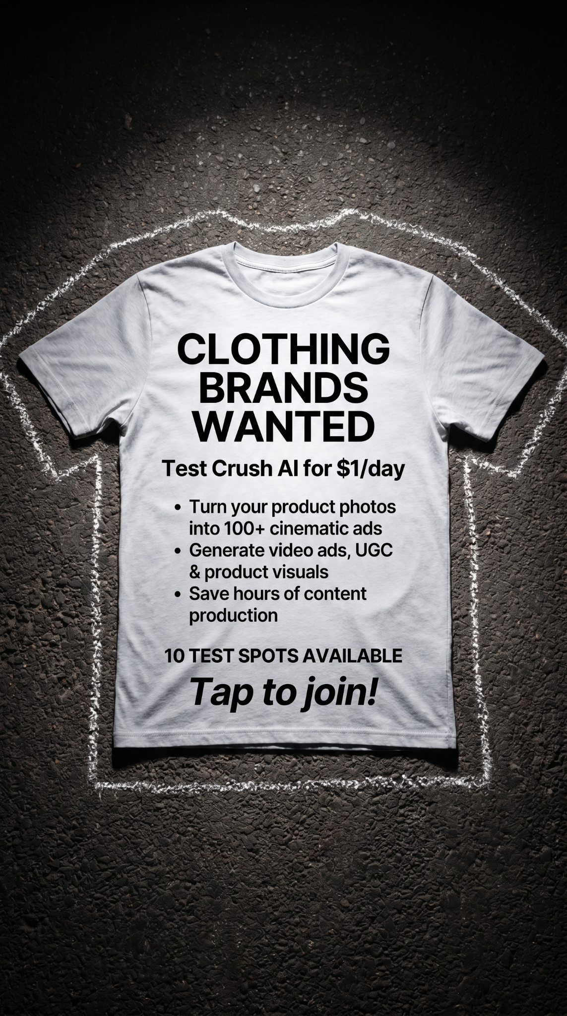 trycrush.ai Facebook ad