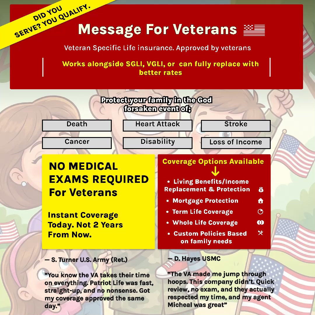 Patriot Life Policy Facebook ad from Feb 10, 2026