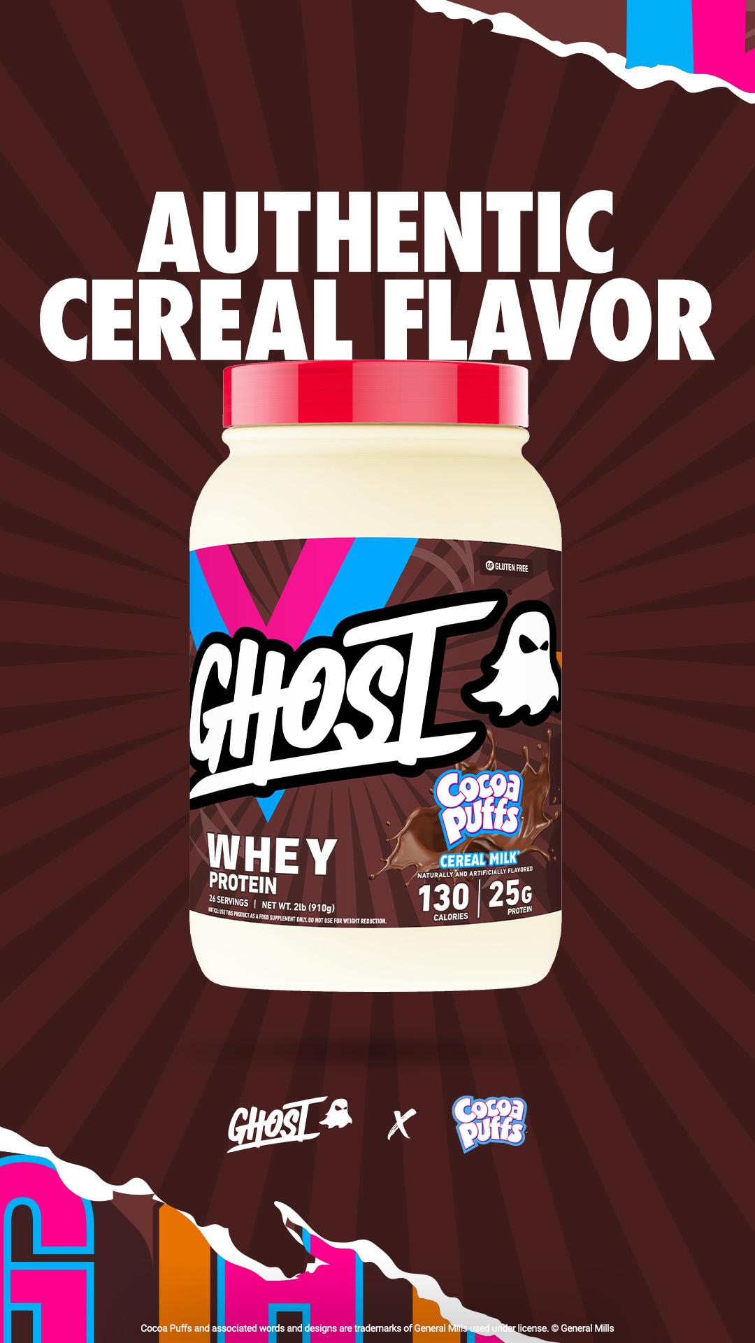 GHOST Facebook ad