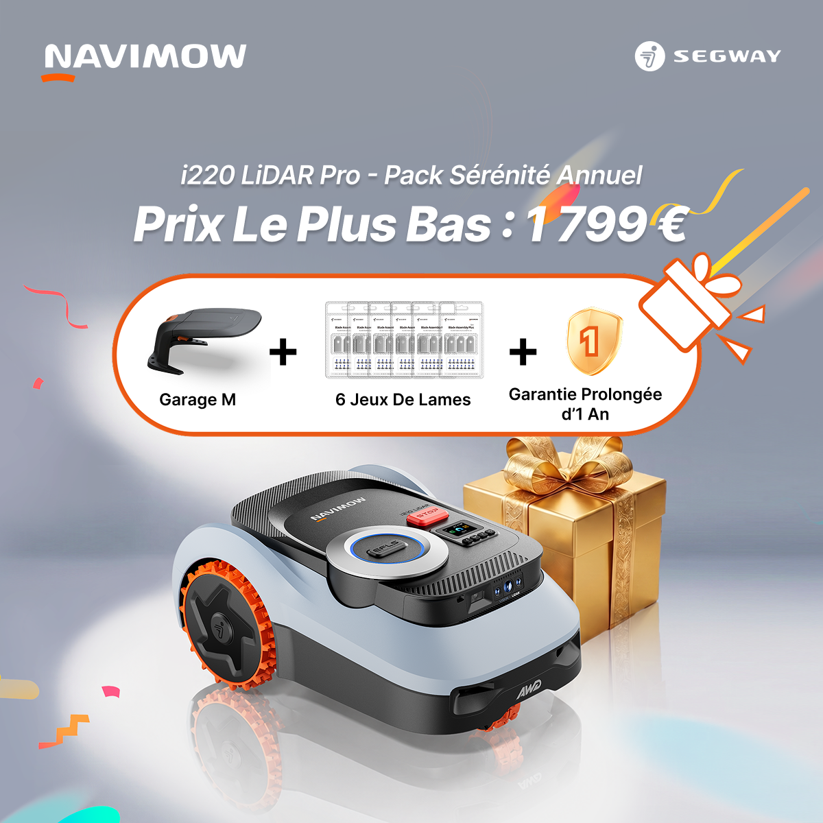 Segway Navimow FR Facebook ad