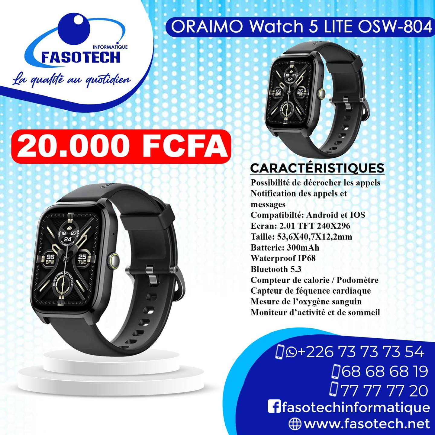 Fasotech Facebook ad