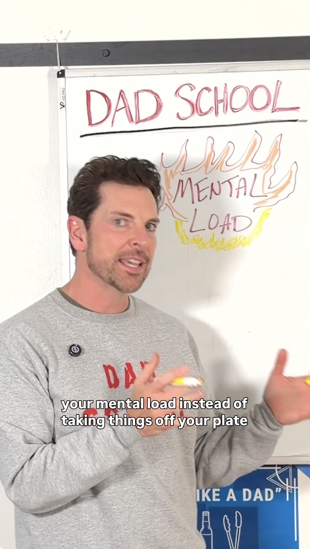Chris Mann Facebook ad: The Mental Load Is Breaking New Moms