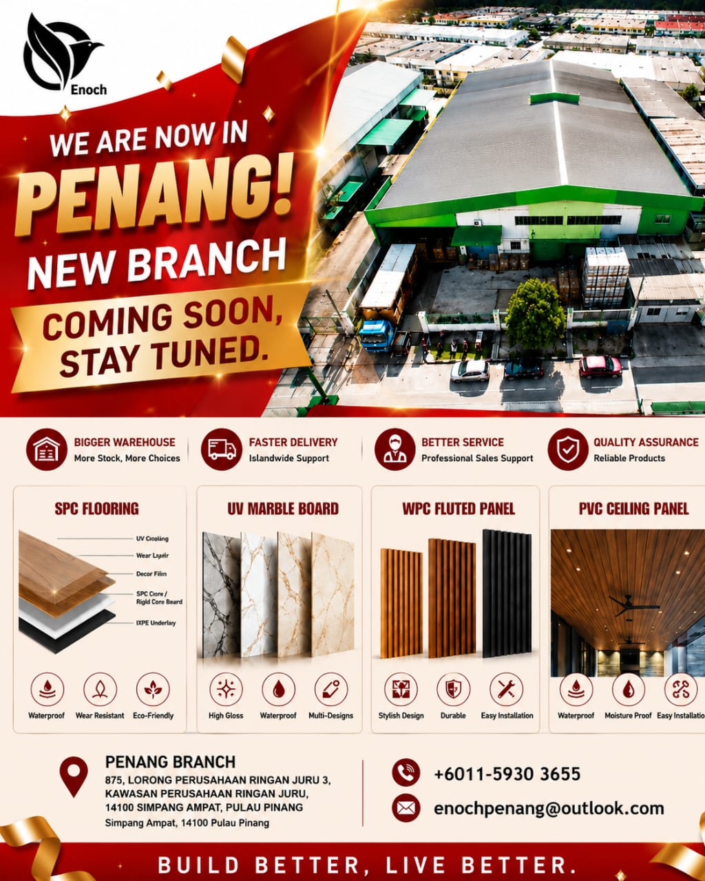 Enoch Building Materials - Penang Facebook ad