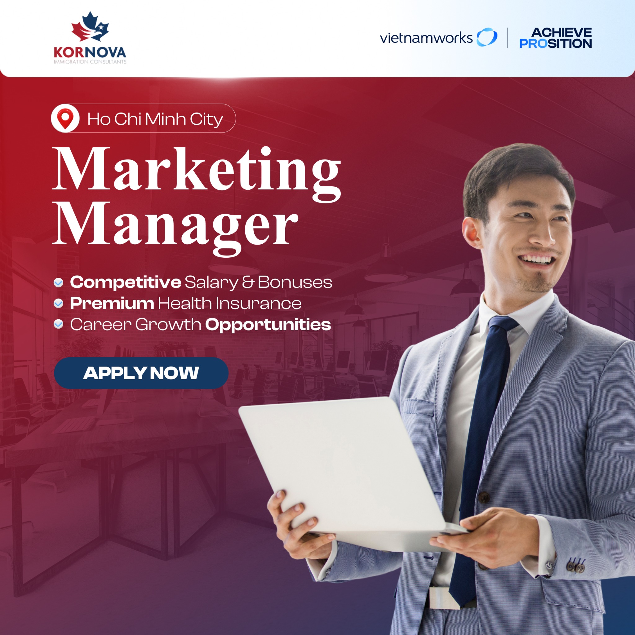 VietnamWorks.com Facebook ad