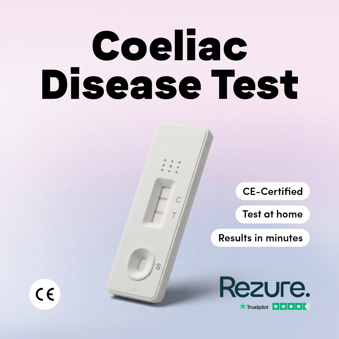 Rezure Health Facebook ad: Rapid health tests.