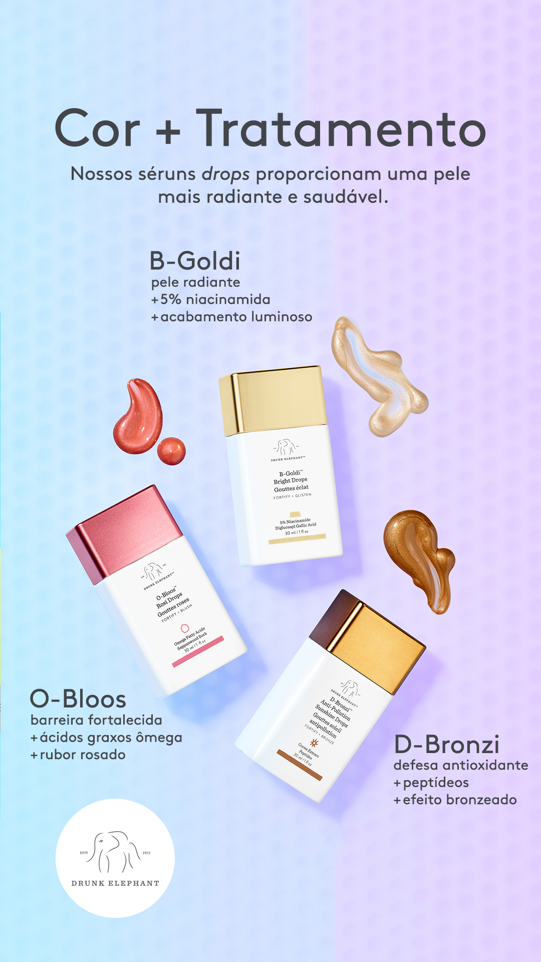 Drunk Elephant Skin Care Facebook ad