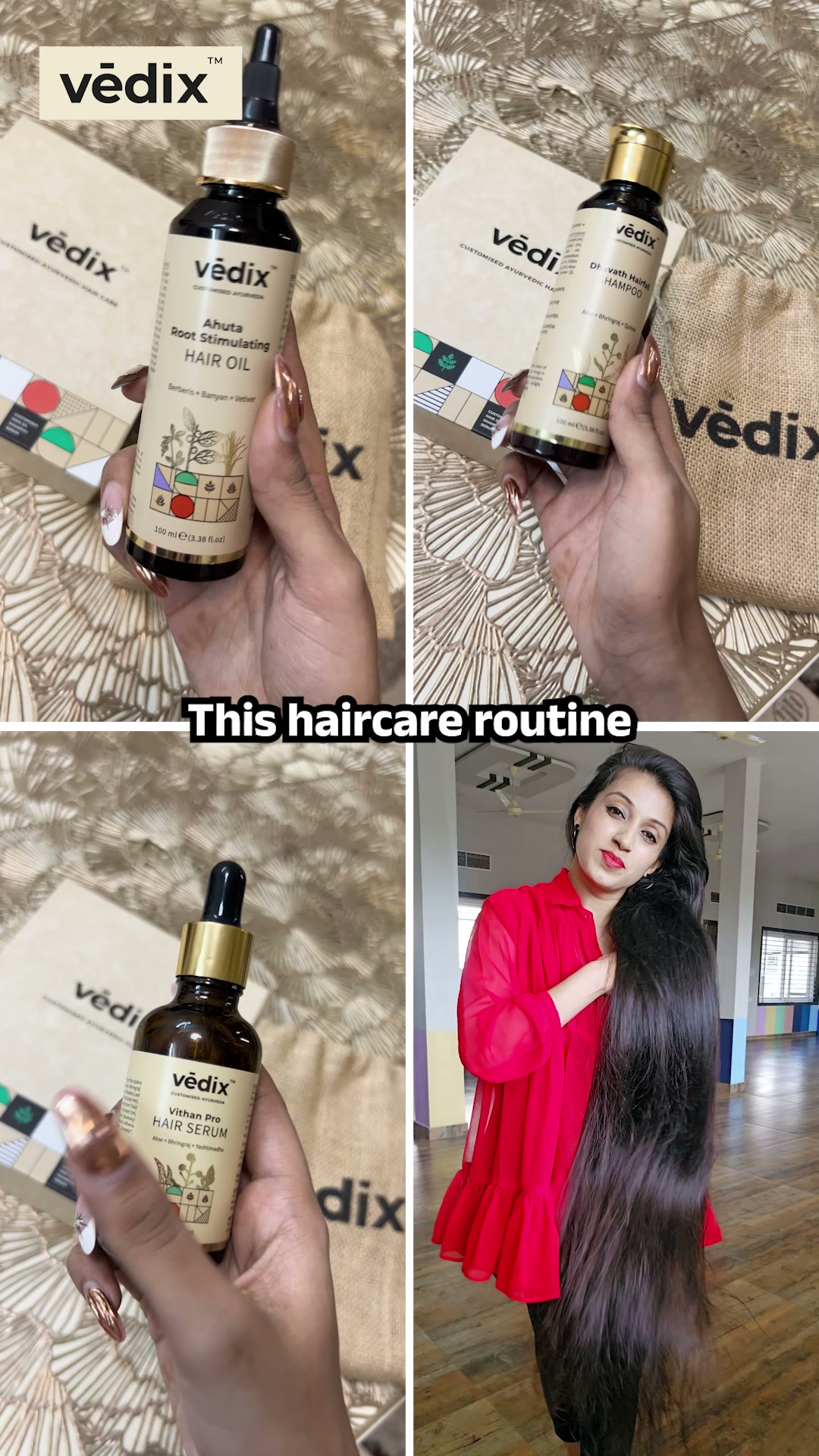 Herbal Remedies Facebook ad: 2+ Million Women Trust Their Hair Health With Vedix