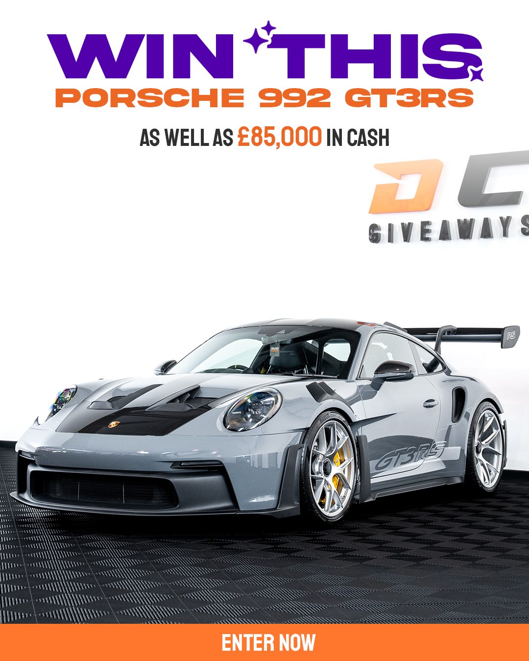 Dream Car Giveaways Facebook ad