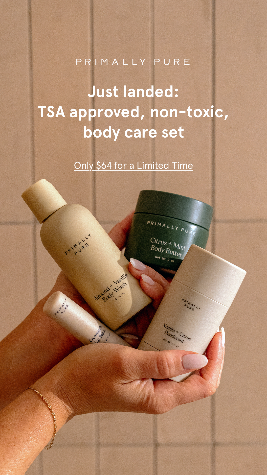 Primally Pure Skincare Facebook ad