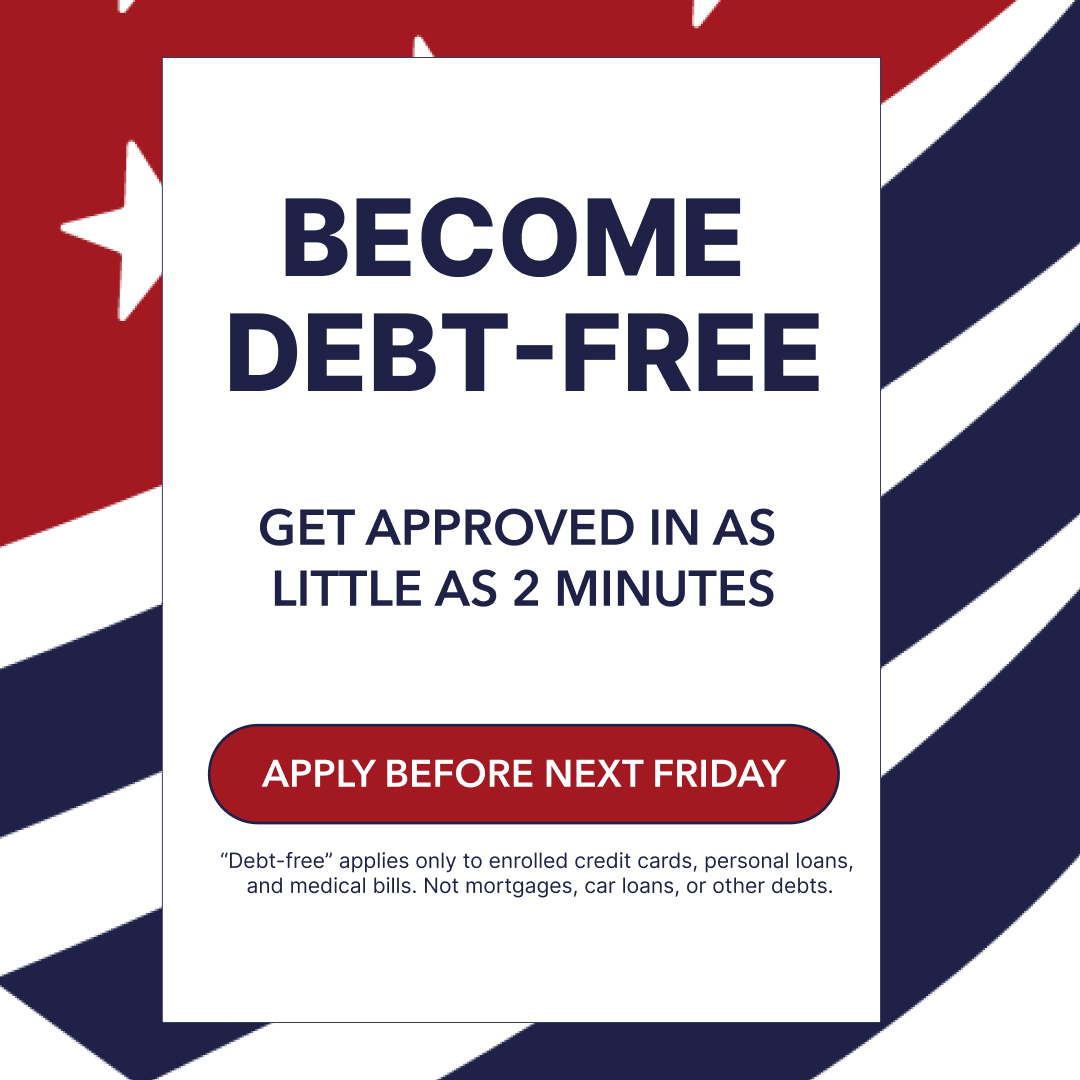 National Debt Relief Facebook ad