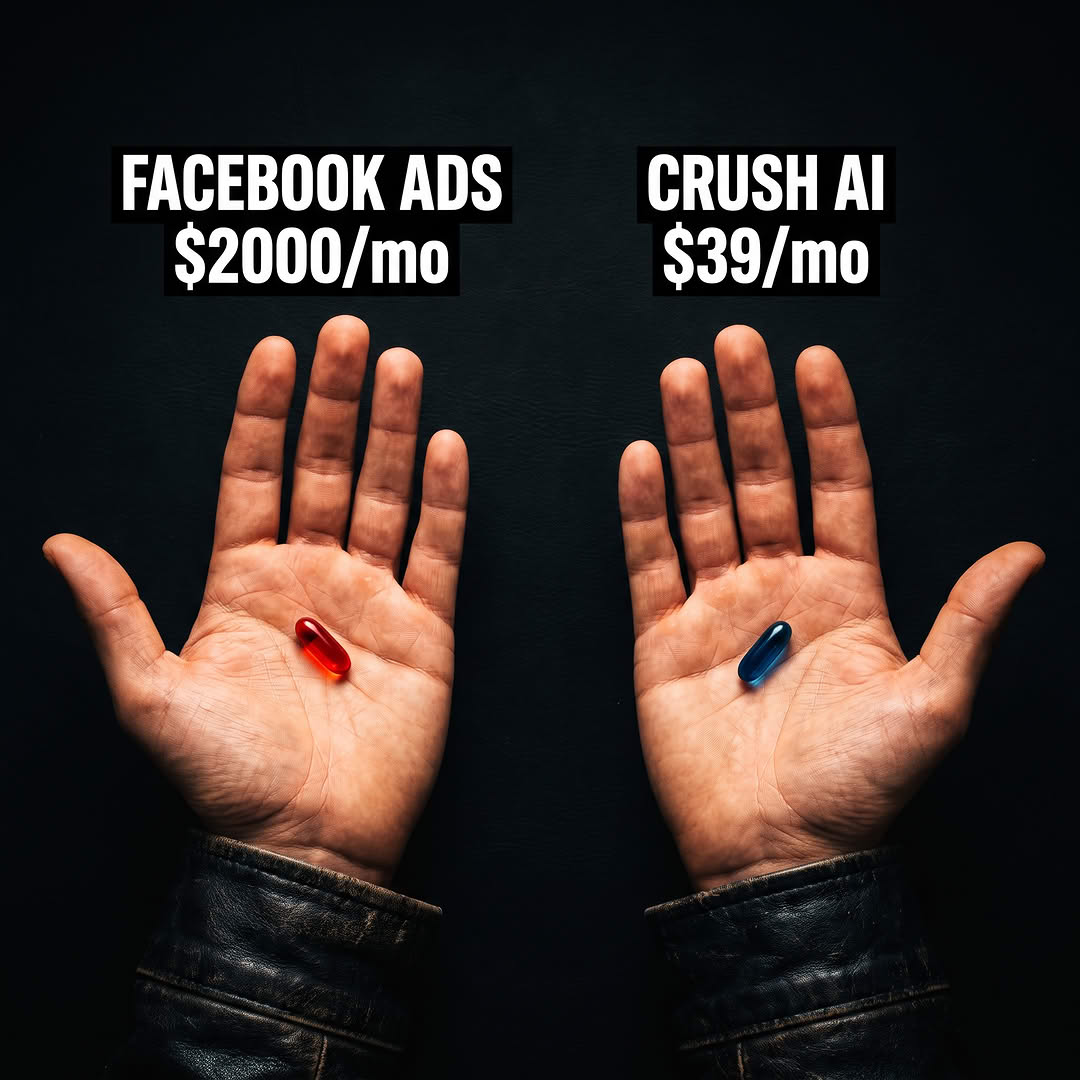 trycrush.ai Facebook ad