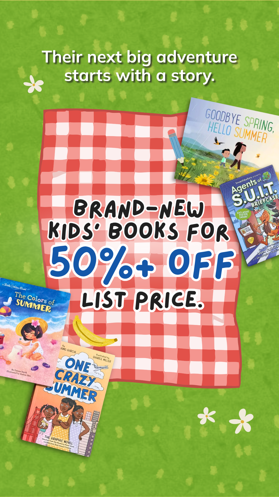 Book Outlet Facebook ad
