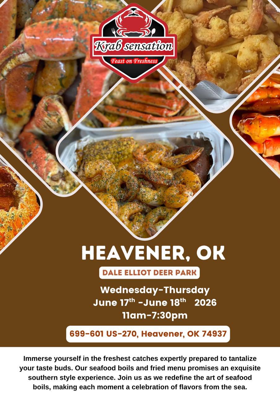 The Krab Sensation & Seafood on the Go. Facebook ad