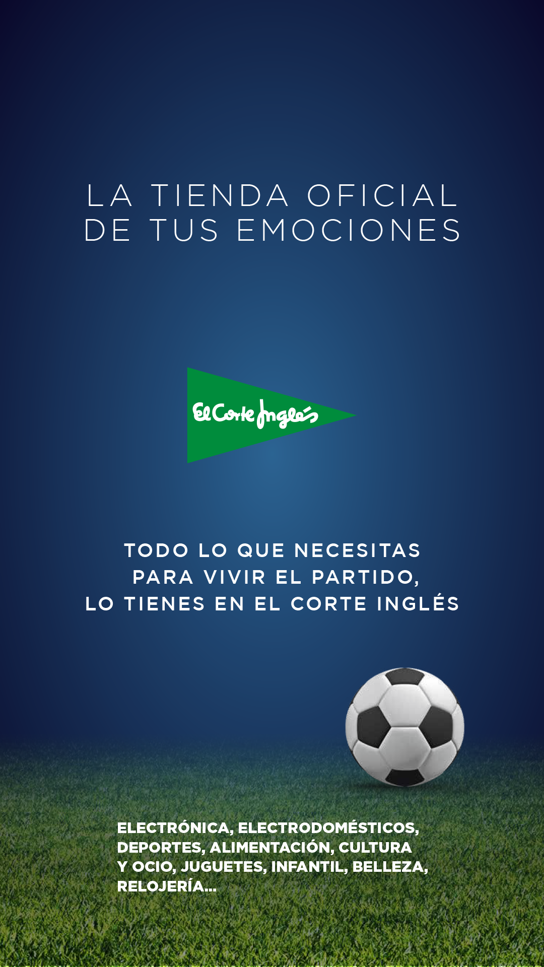 El Corte Inglés Facebook ad