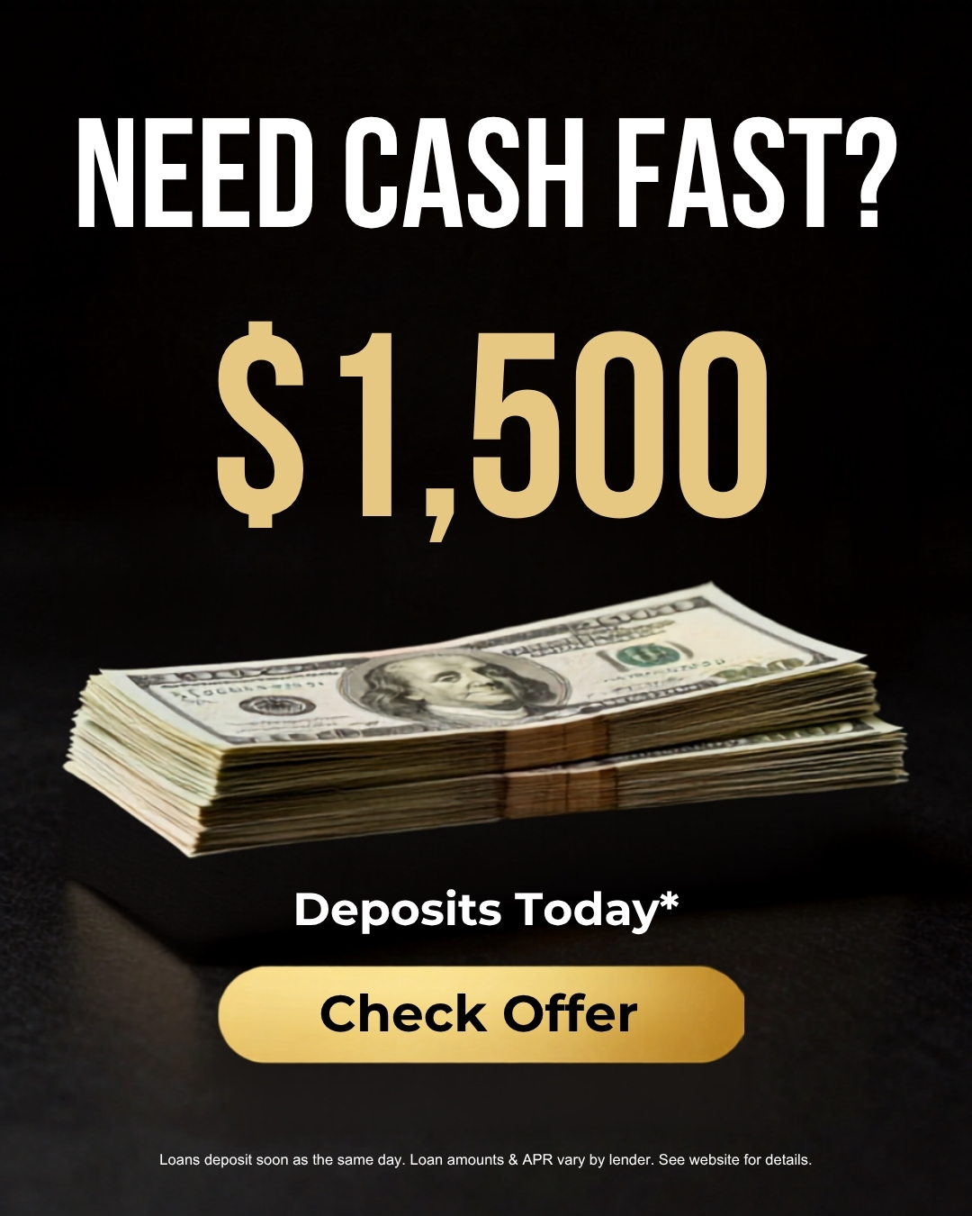 Borrow Now Pay Later Facebook ad from Jun 23, 2026