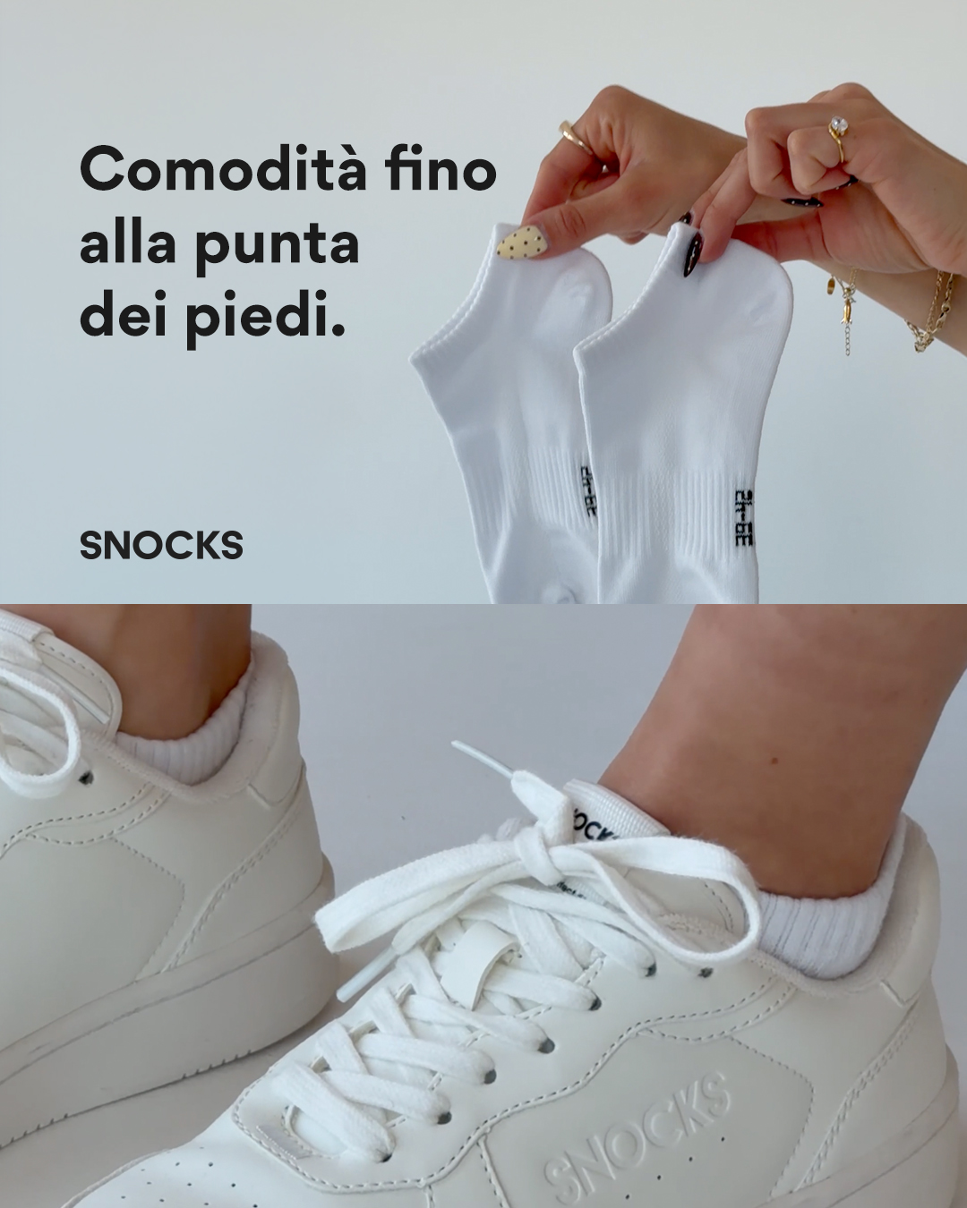 Snocks Facebook ad