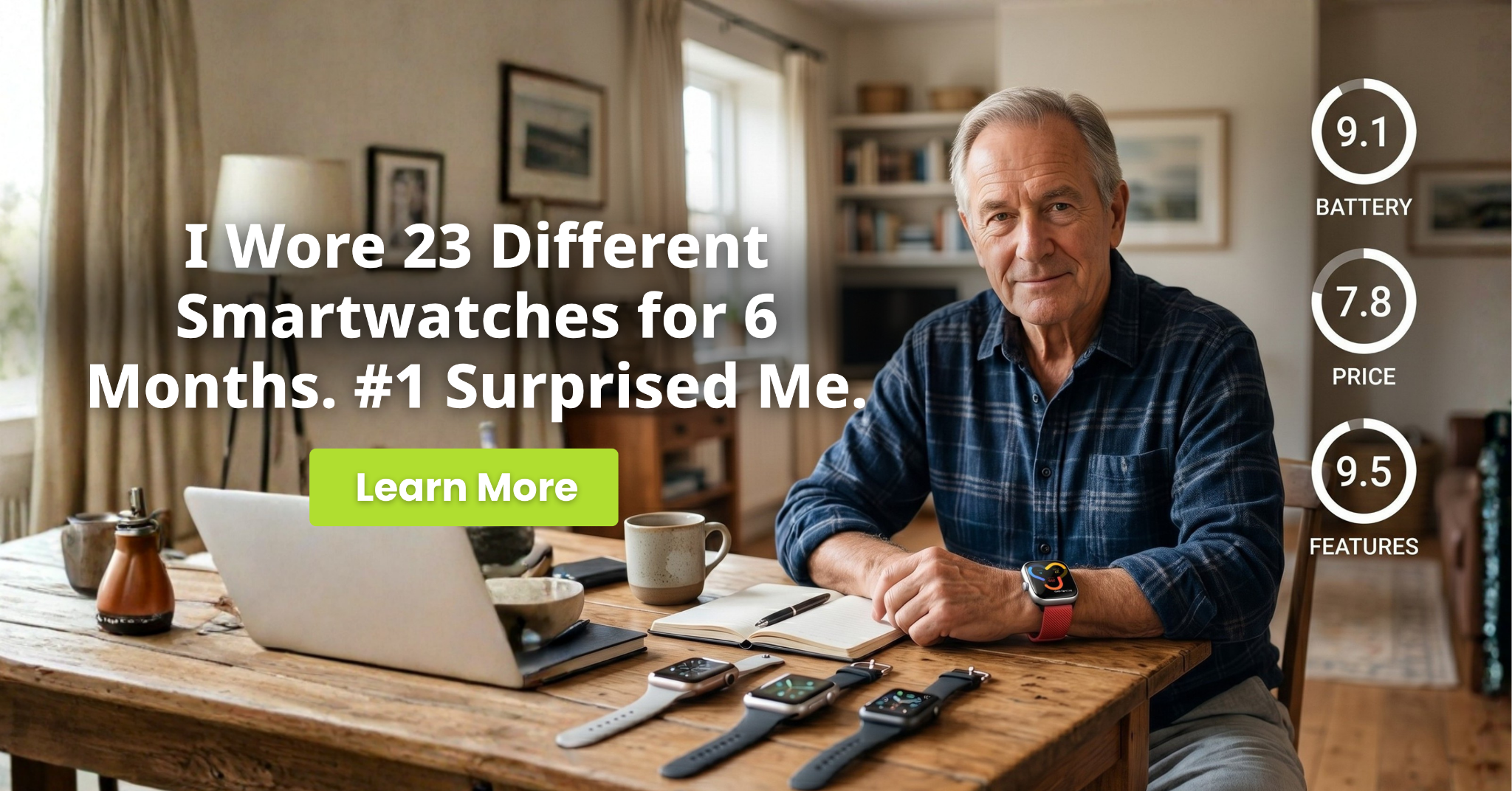 Health & Tech Reviews Facebook ad