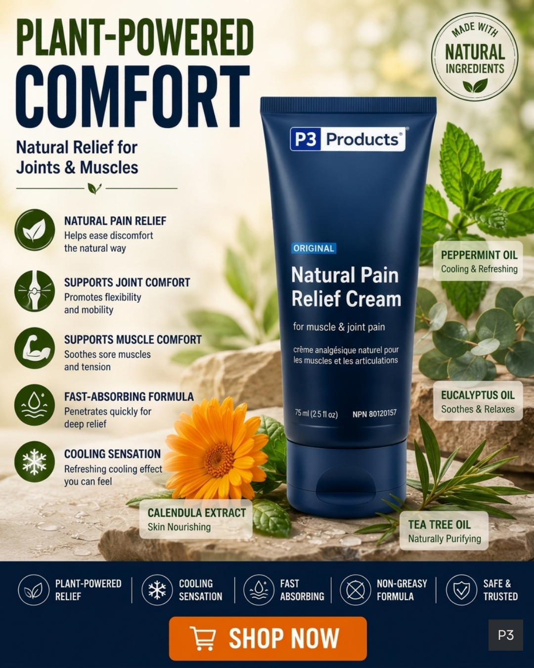 P3 Products Ltd. & The P3 Life Facebook ad