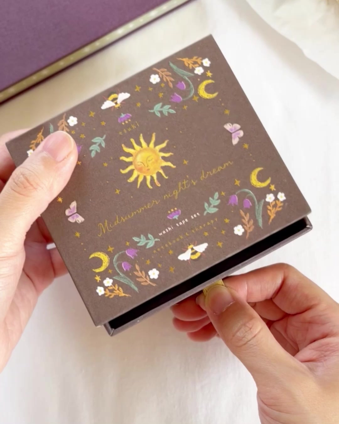 Notebook Therapy Facebook ad: Shop the Misummer collection →