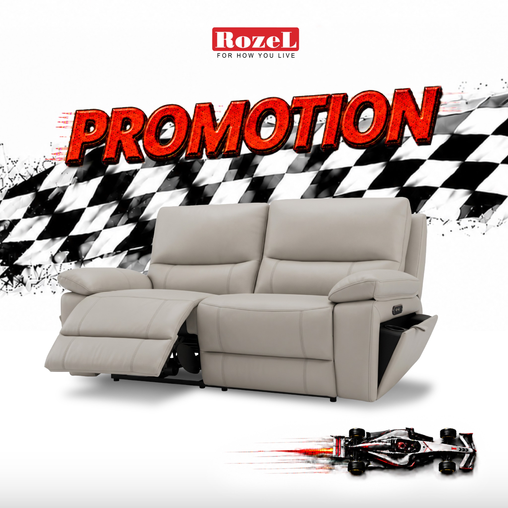 Rozel Malaysia Facebook ad: Exclusive Savings & Flexi Payment Plan