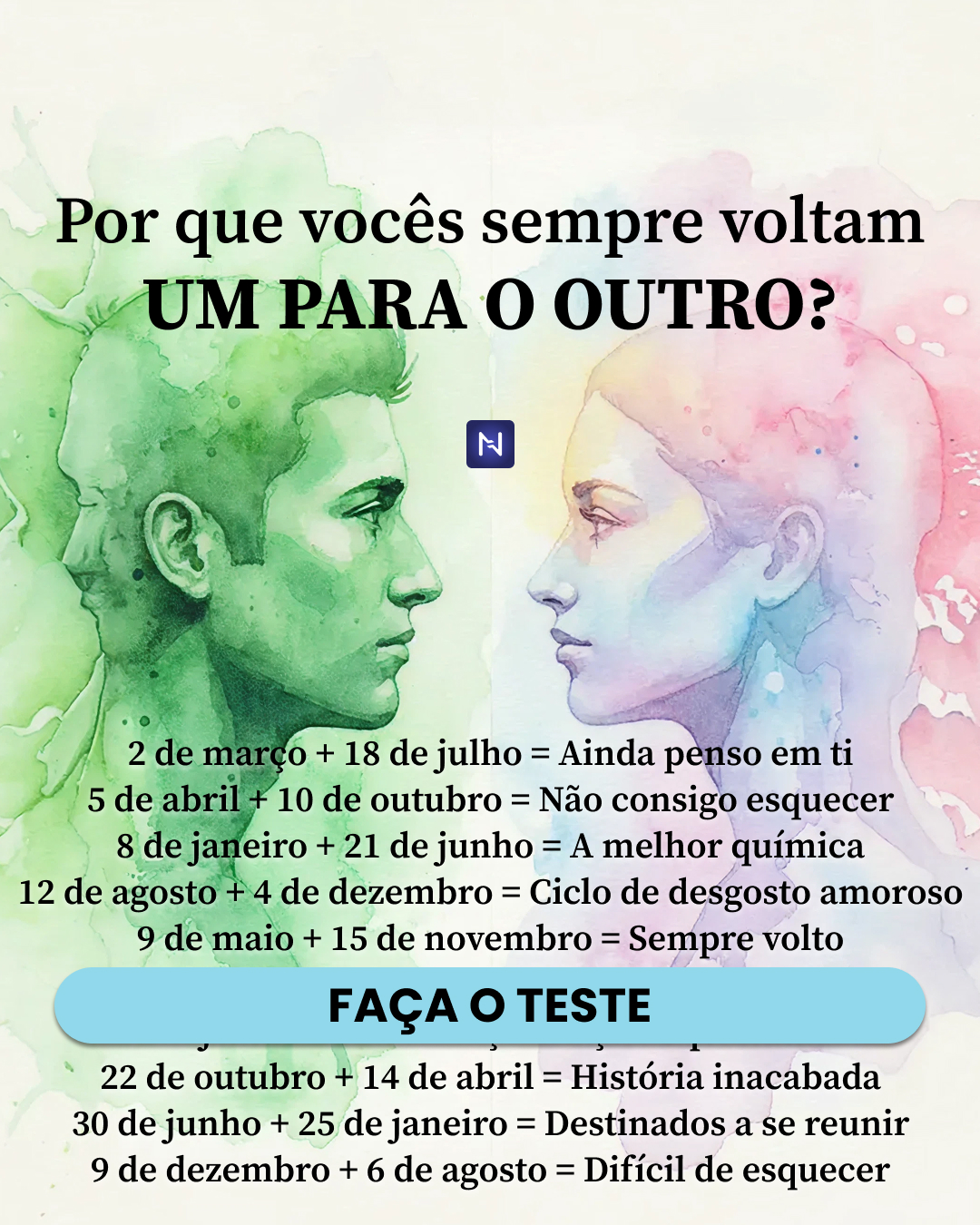 Nebula: Will my ex return? Facebook ad