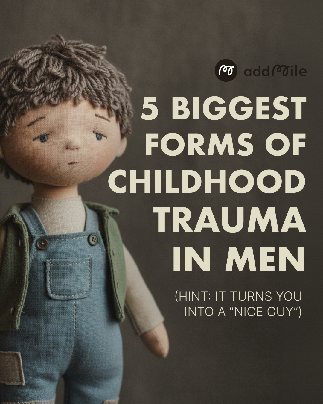 Mr.Miles - Mindset & Success Coach Facebook ad: Stop Letting Your Childhood Trauma Control Your Life!