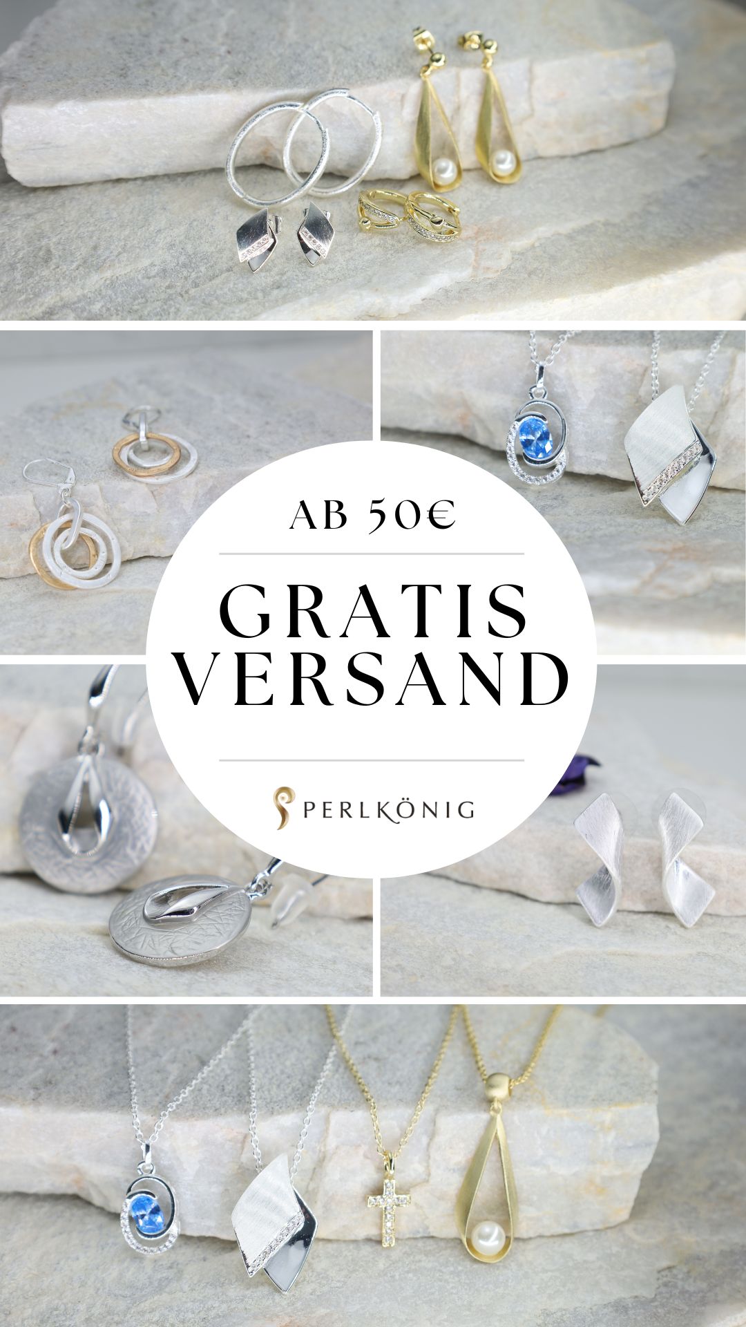 Modeschmuck / Perlkönig Schmuckmanufaktur Facebook ad