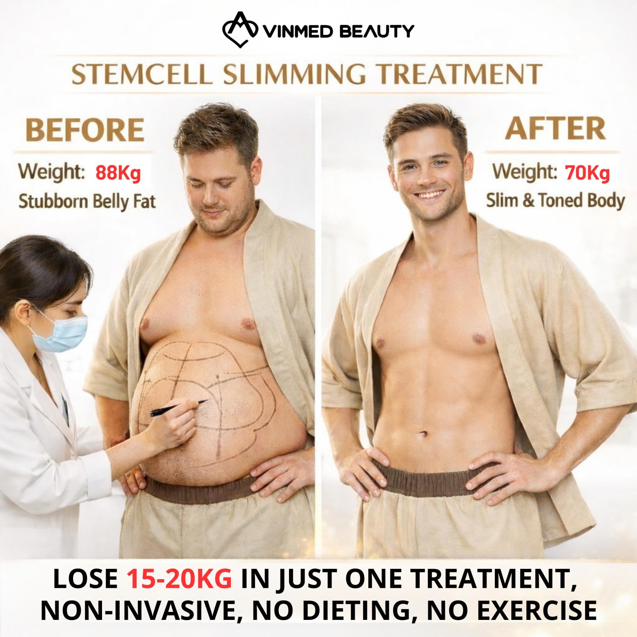 Vinmed Beauty Center - Where Beauty Reigns Facebook ad