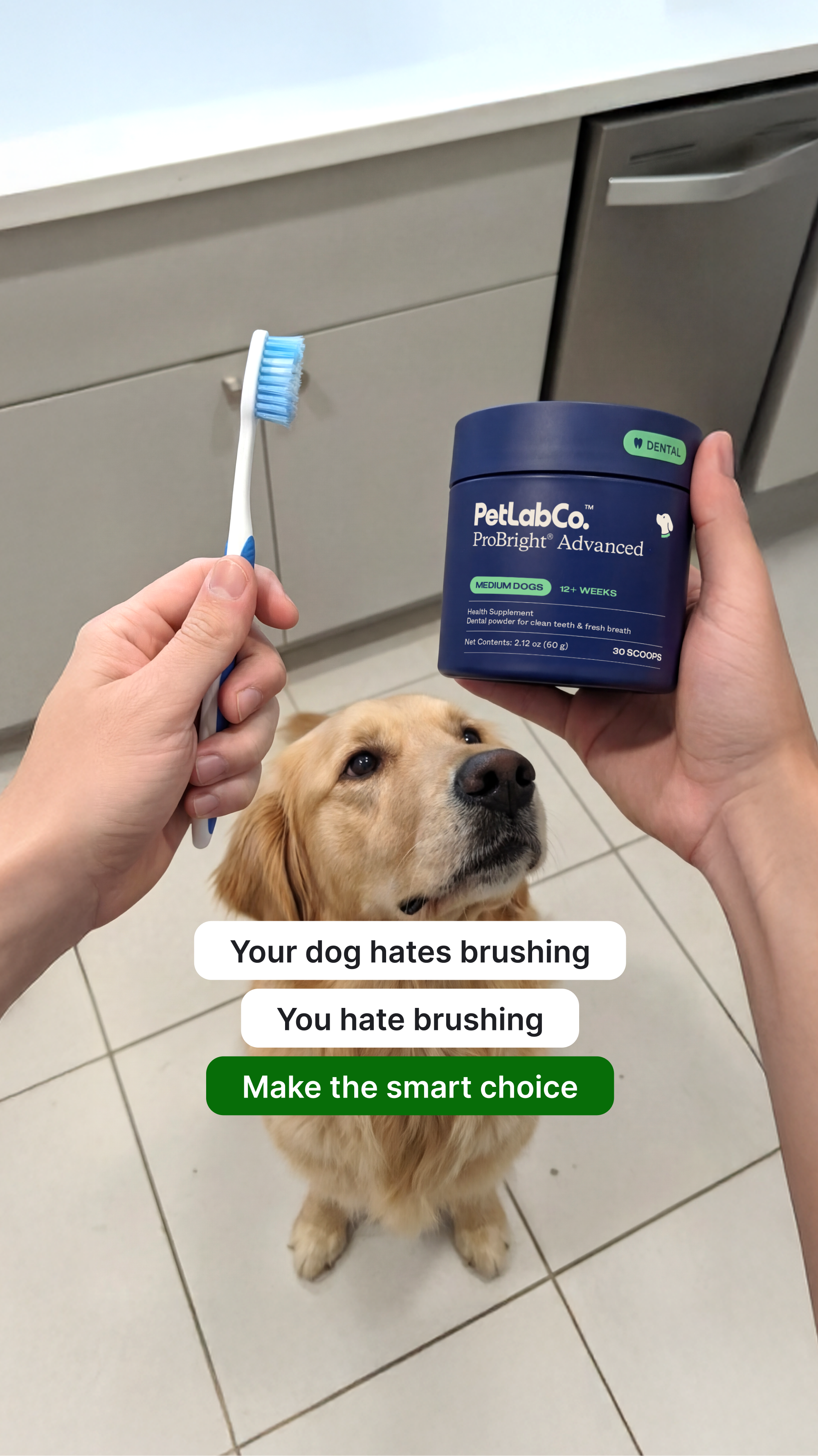 PetLab Co. Facebook ad