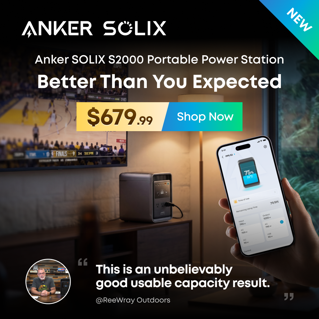 Anker SOLIX Facebook ad