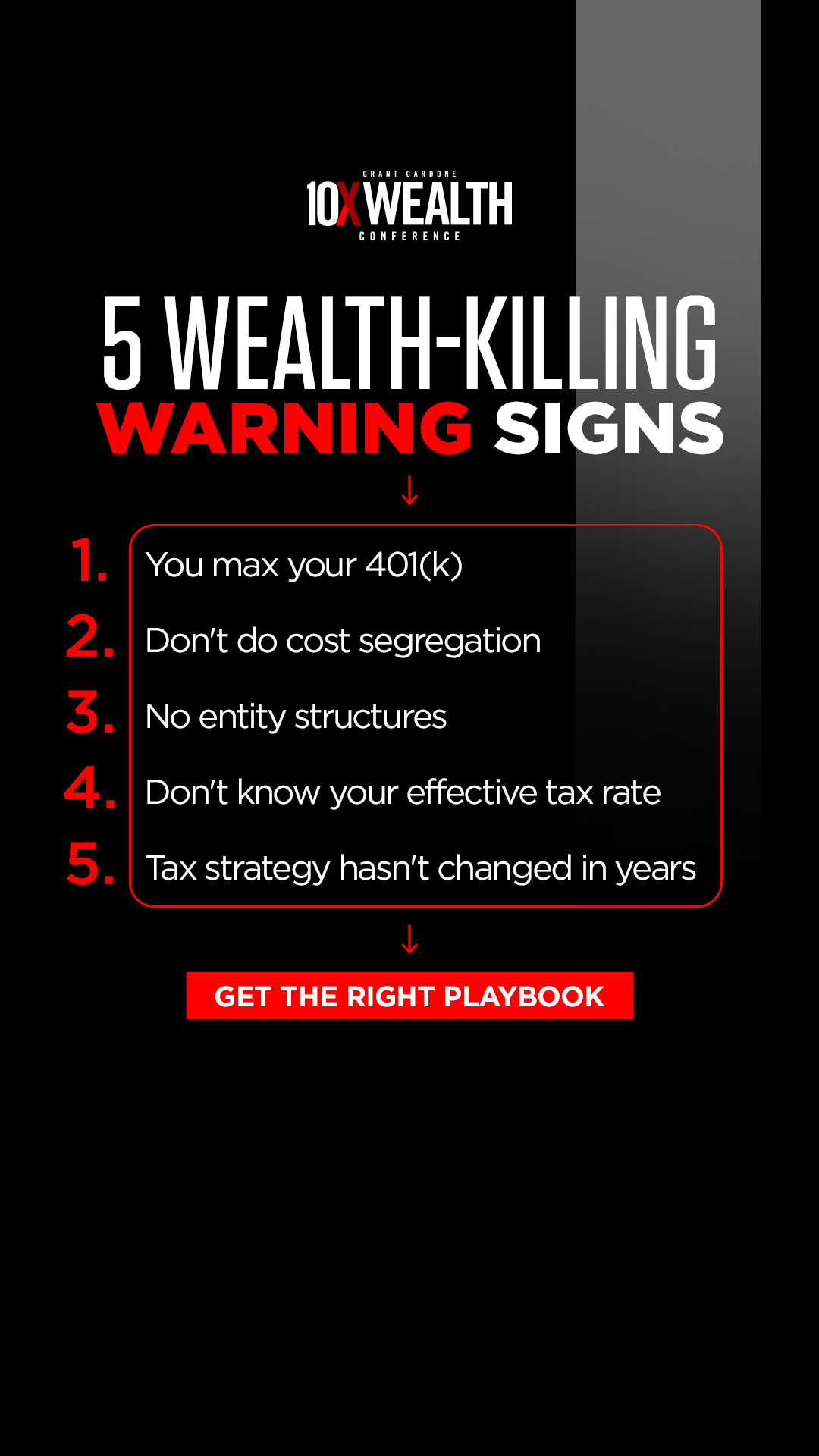 Grant Cardone Enterprises Facebook ad