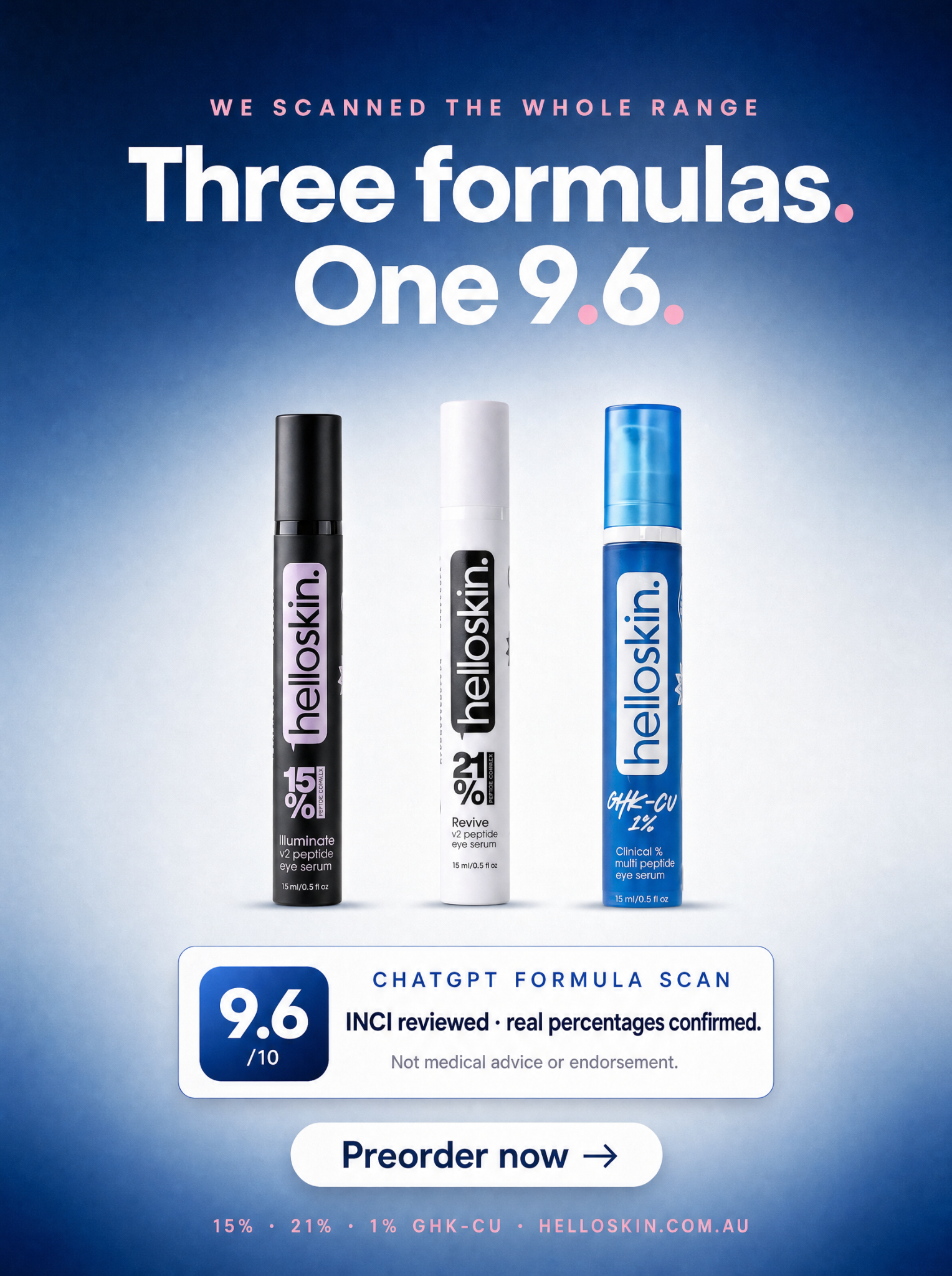 Helloskin Facebook ad