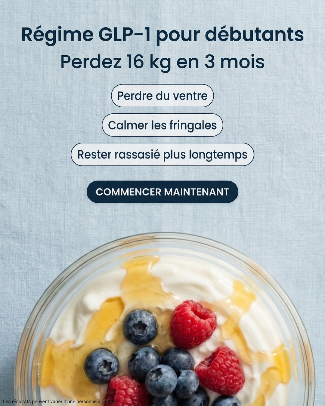 Eat Smart Every Day Facebook ad: Il suffit de 2 semaines pour voir la différence!