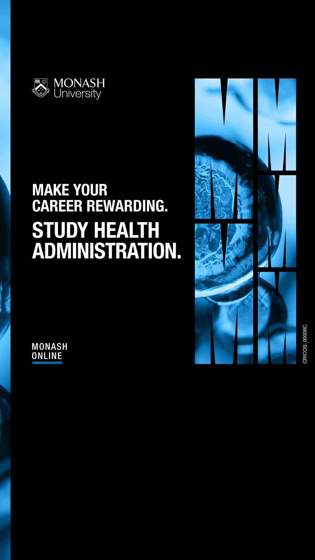 Monash Online Facebook ad