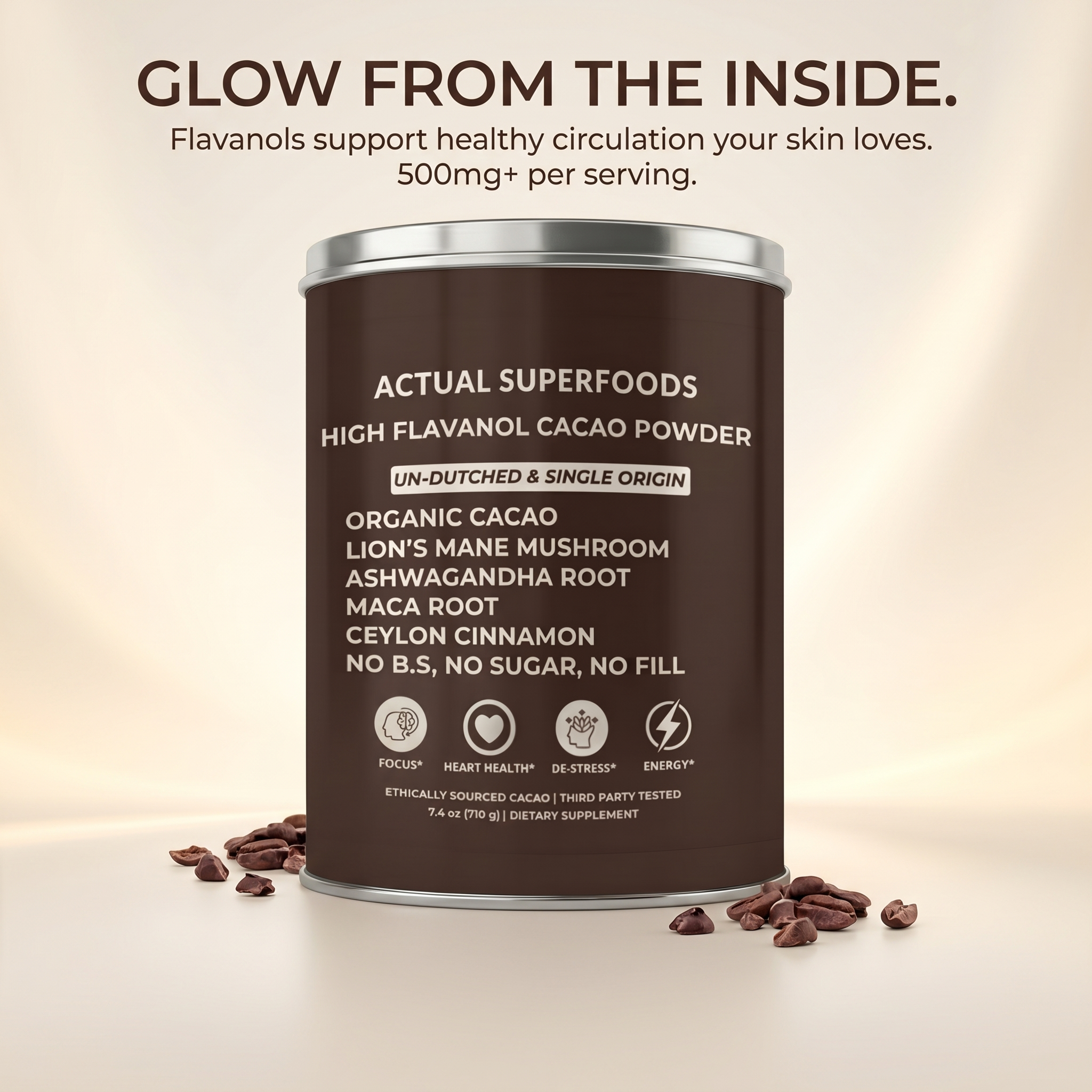 Actual Superfood Facebook ad