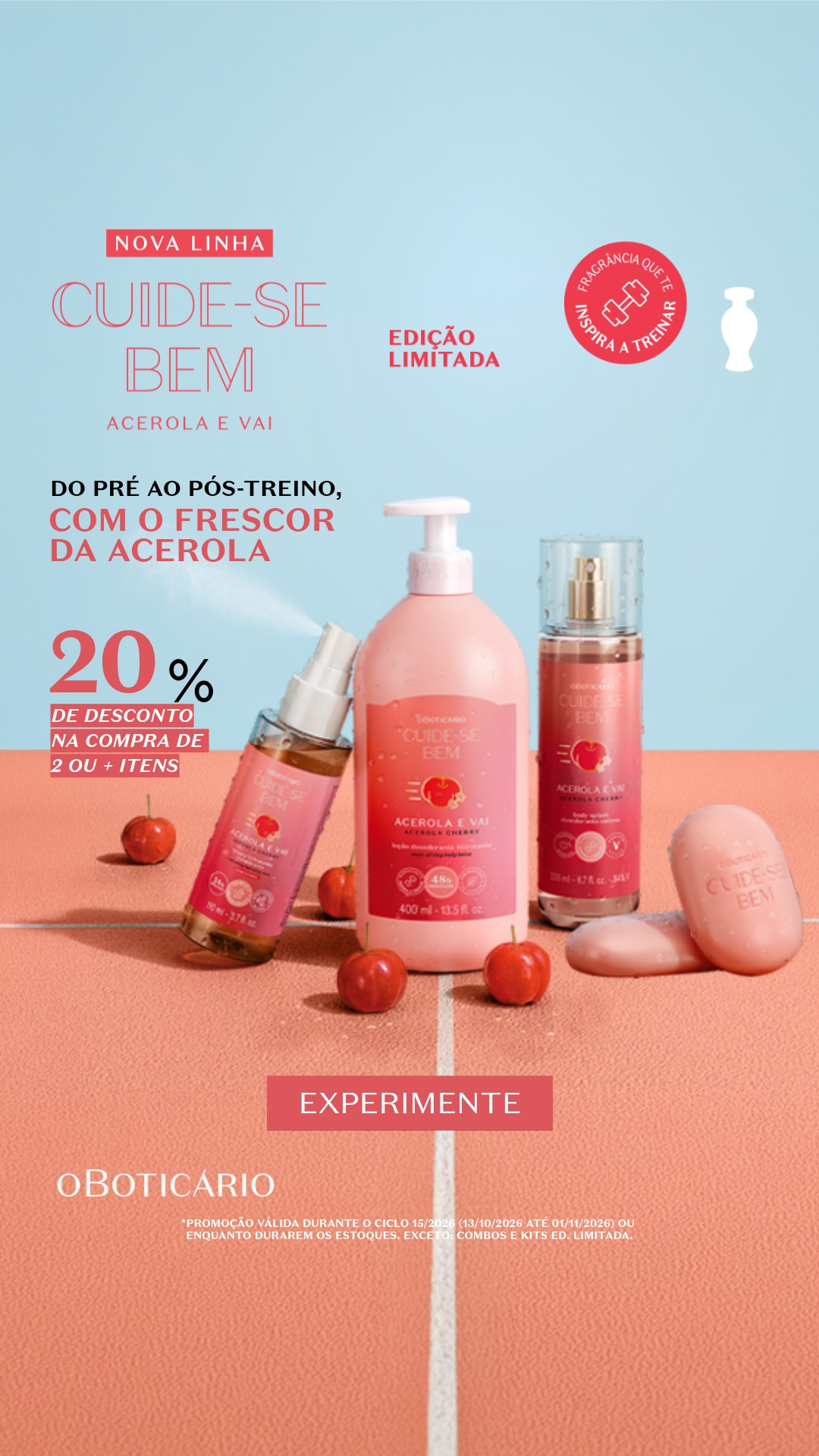 O Boticário Facebook ad: Nova Linha Cuide-se Bem
