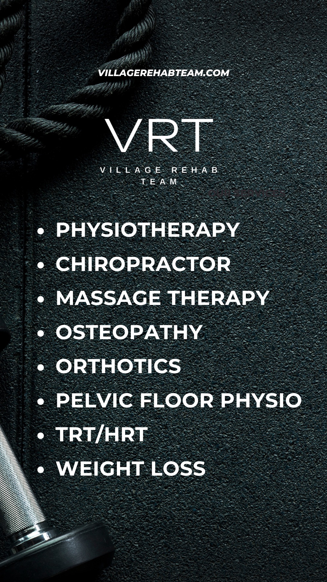 Village Rehab Team Facebook ad