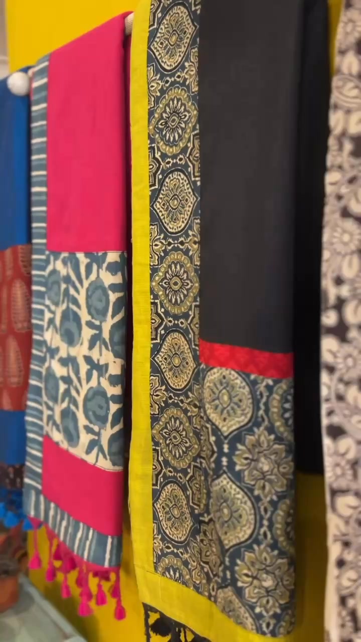 Ruii.co Facebook ad: Designer Patchwork Sarees