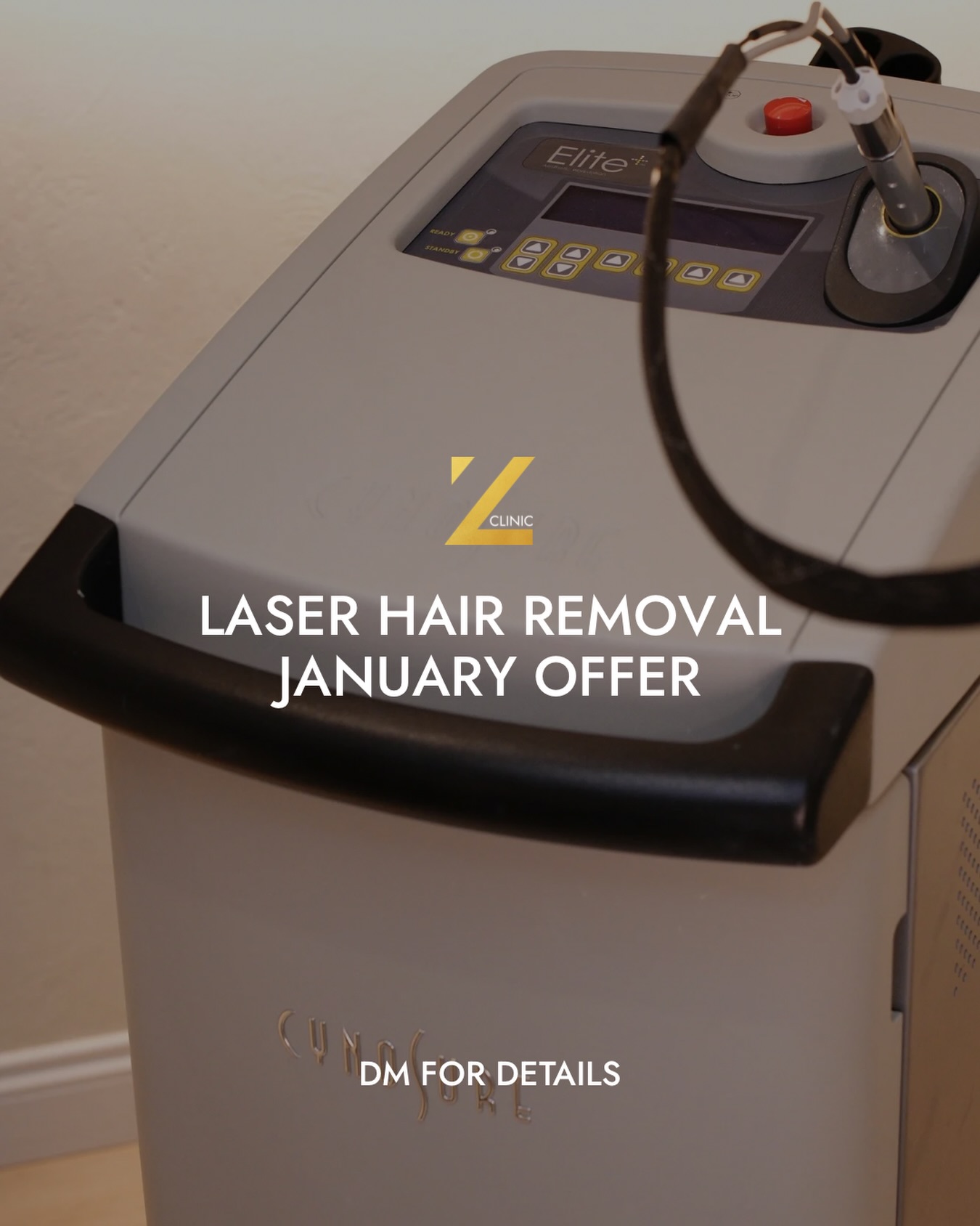 Z Clinic Facebook ad: Only this January we have a Special Offer…