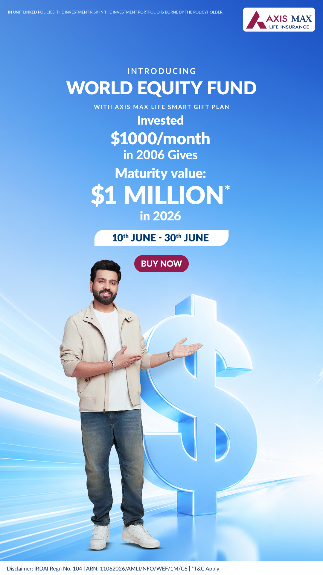 Axis Max Life Insurance Facebook ad