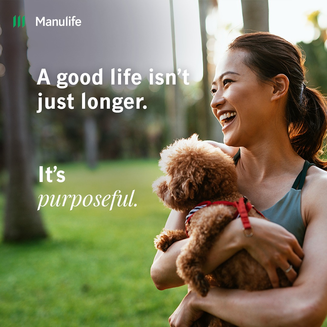 Manulife Singapore Facebook ad: For many, itʼs not just about having more.