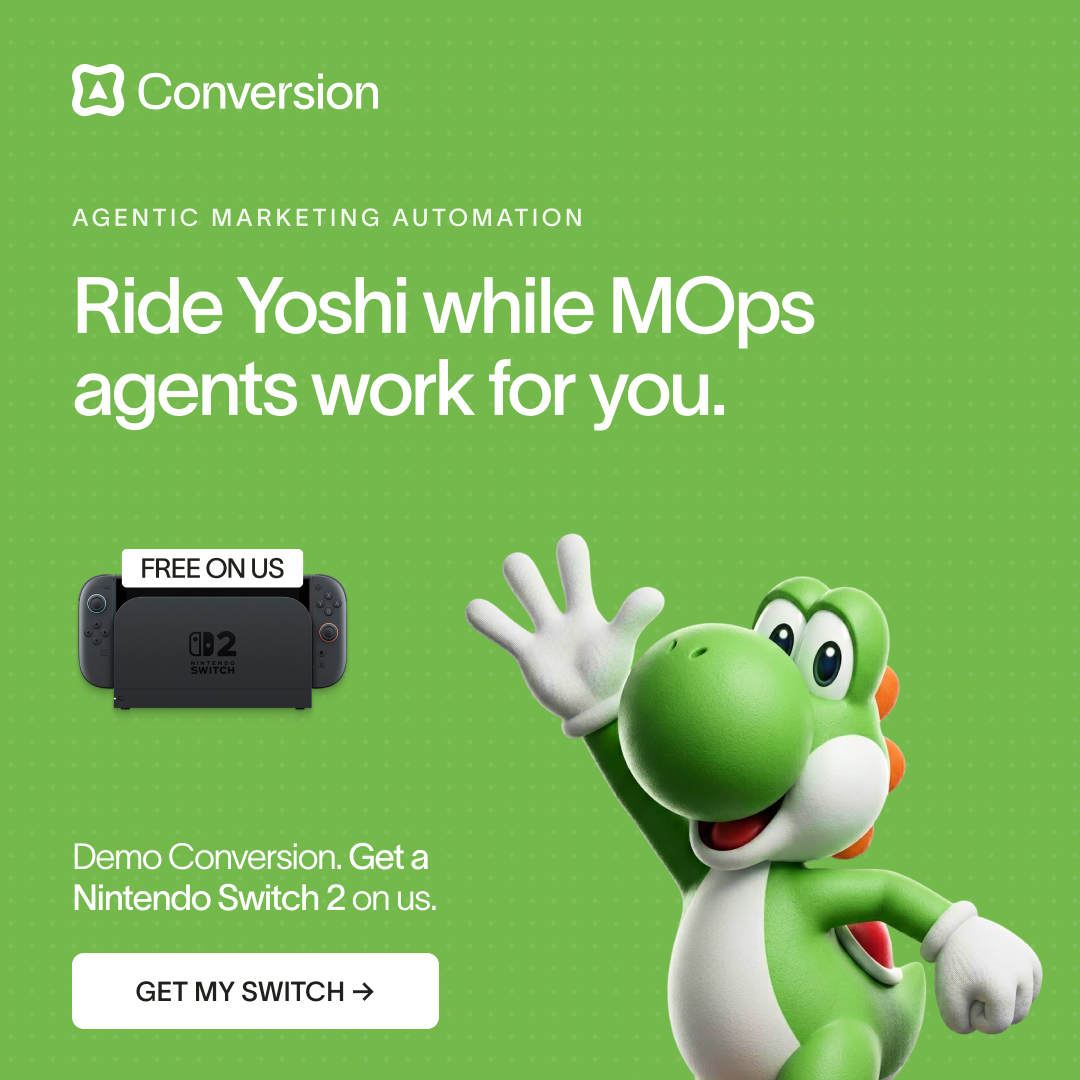 TryConversion Facebook ad: Demo Conversion, get a Nintendo Switch 2